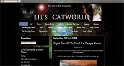 Desktop Screenshot of lilscatworld.net